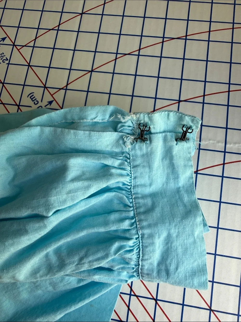 Vintage Sewing Cutter Lot Child Dress Bonnet Pillowcase Rick Rack Fabric Crafts